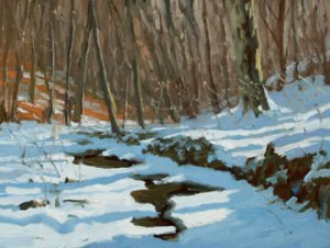 "January Morning" by Ron Donoughe